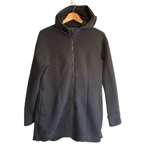 Lululemon Pick Your Path Black Jacket Wicking Vent Zipper Pockets Size 10